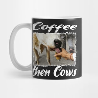 Cows Classic Funny distressed Tee Mug